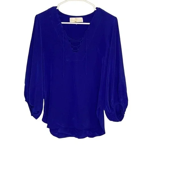 AMANDA uprichard 100% silk blouse size small - Picture 1 of 7